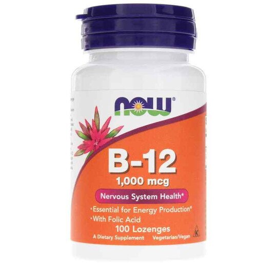 B-12 1000 Mcg, NOW